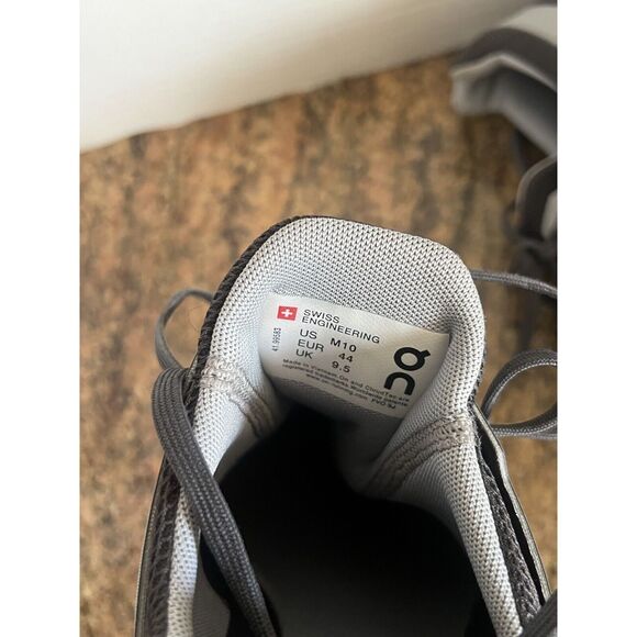 Mens On Cloud Cloudswift 2 Helion Speedboard Rock/Slate Grey Running Shoes 10 - Picture 8 of 8